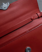 "KENZO" K motif design chain shoulder wallet bag