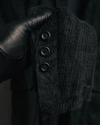 -SPECIAL- “Rick Owens” 2000’s Open weave shawl cardigan