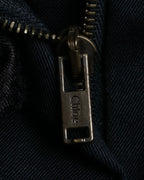 "Chloe" Oversized wool matte black set up