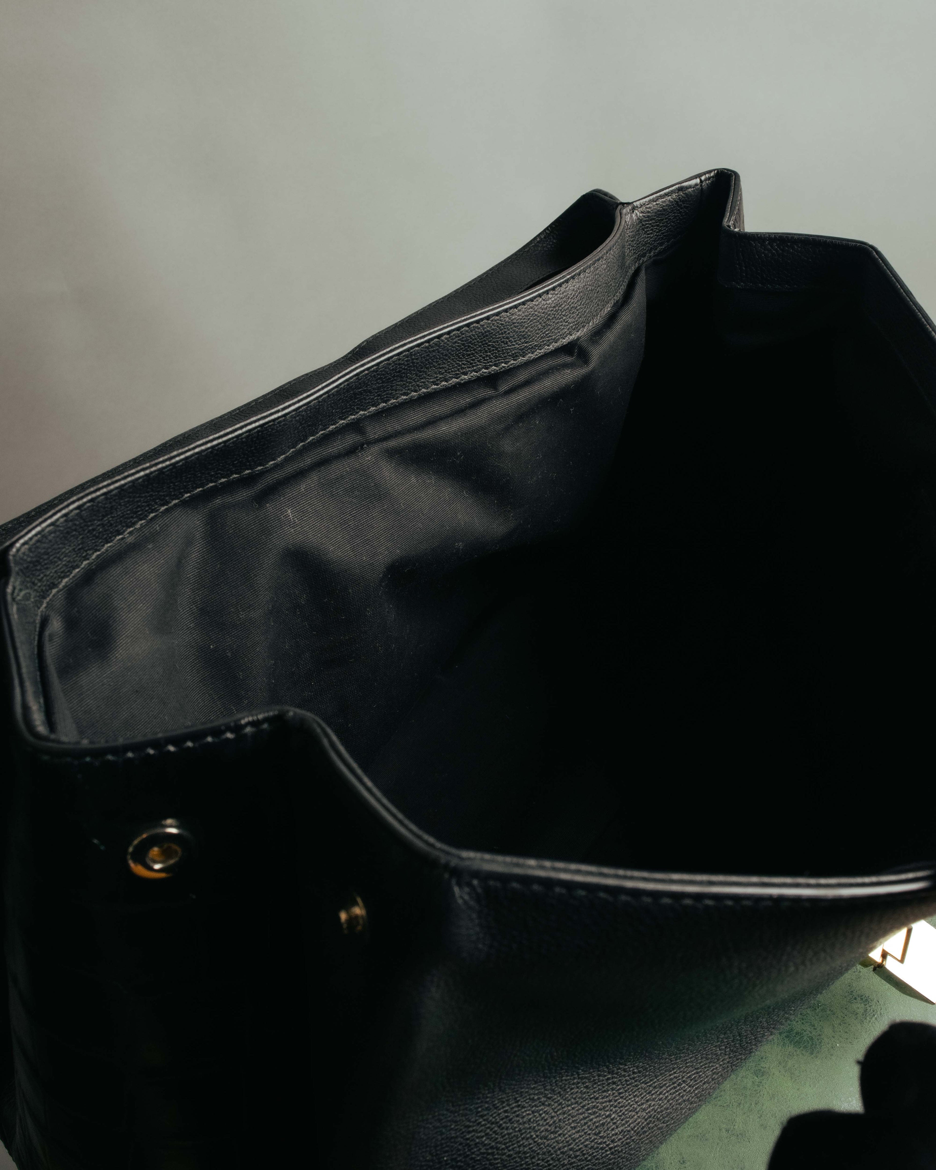 -SPECIAL- “BALENCIAGA” 2013-17 Le dix mixed leather shoulder bag