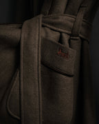 "CELINE" 70’s-80’s Archive sulky embroidered gown coat