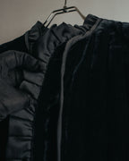 -SPECIAL- “CELINE” 80’s-90’s velvet frilled chain setup