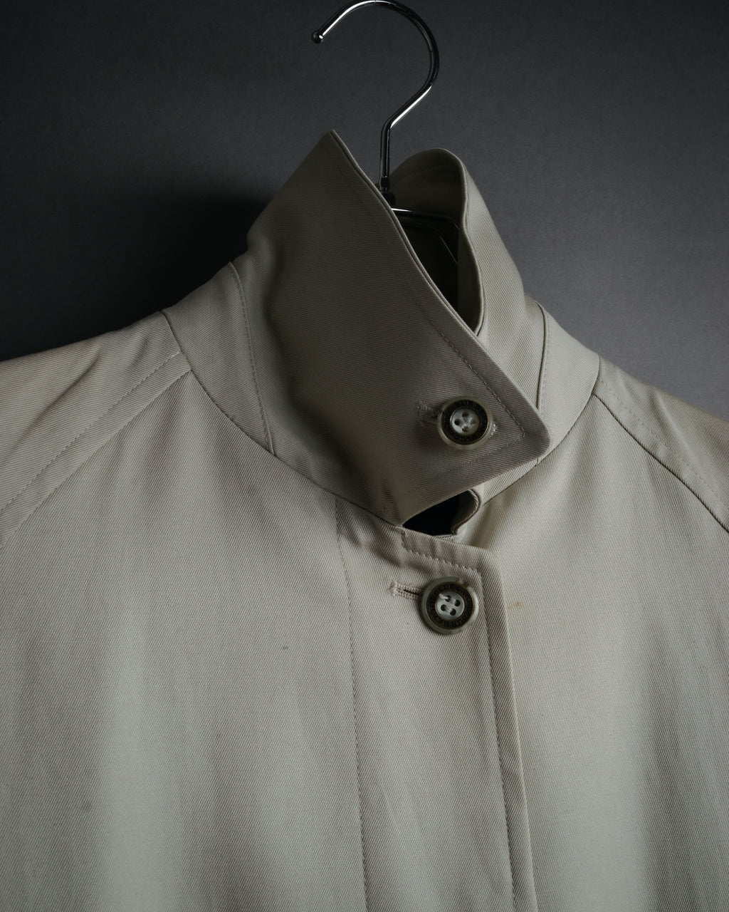 “BURBERRY BLUE LABEL” 2000’s Minimal balmacaan coat