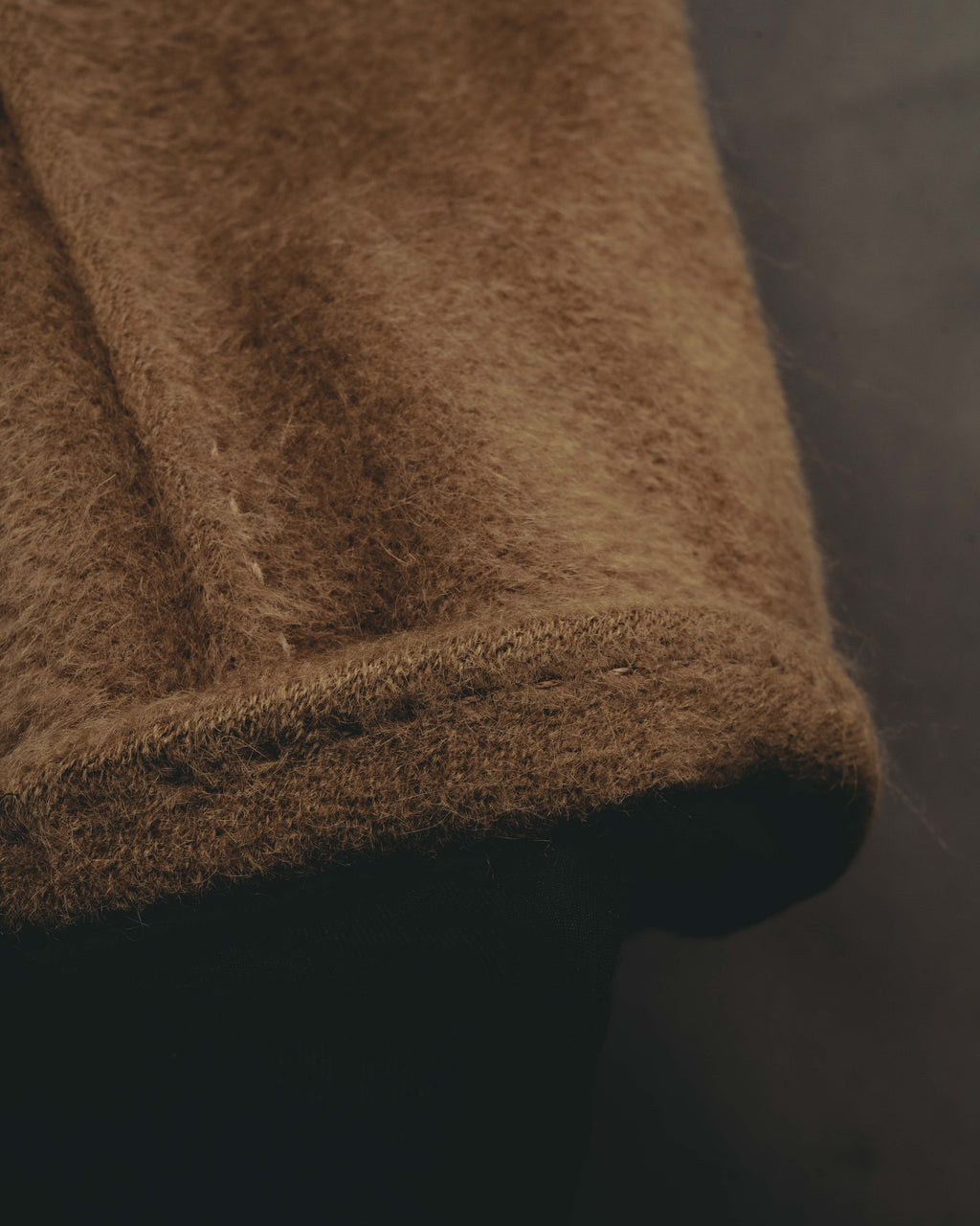 -SPECIAL- “Max Mara” 90’s-00’s Angora blend belted wrap coat
