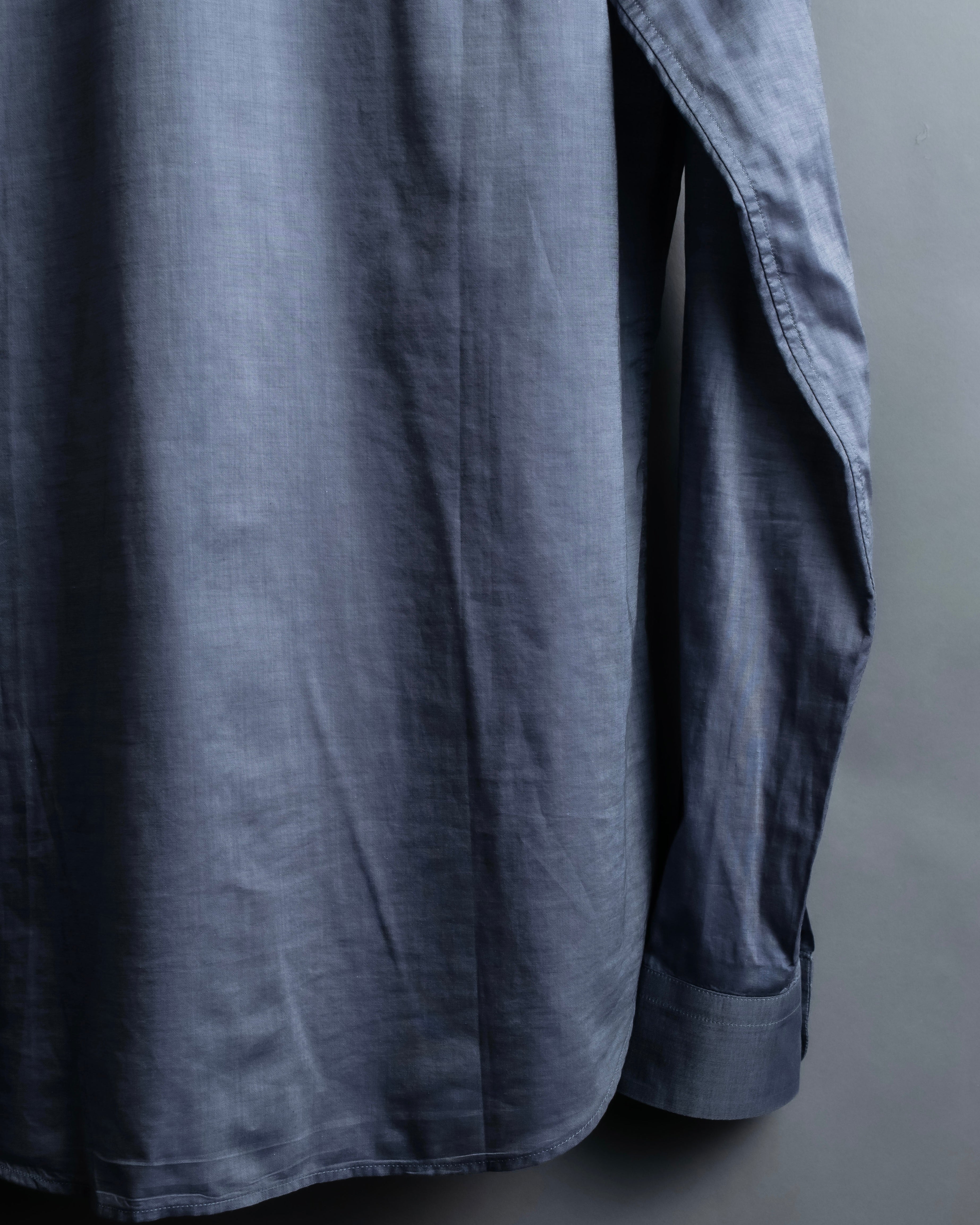 “PRADA” Bicolor back designed dress shirt