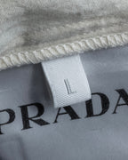 "PRADA" 22SS Sea fable motif print oversized shirt