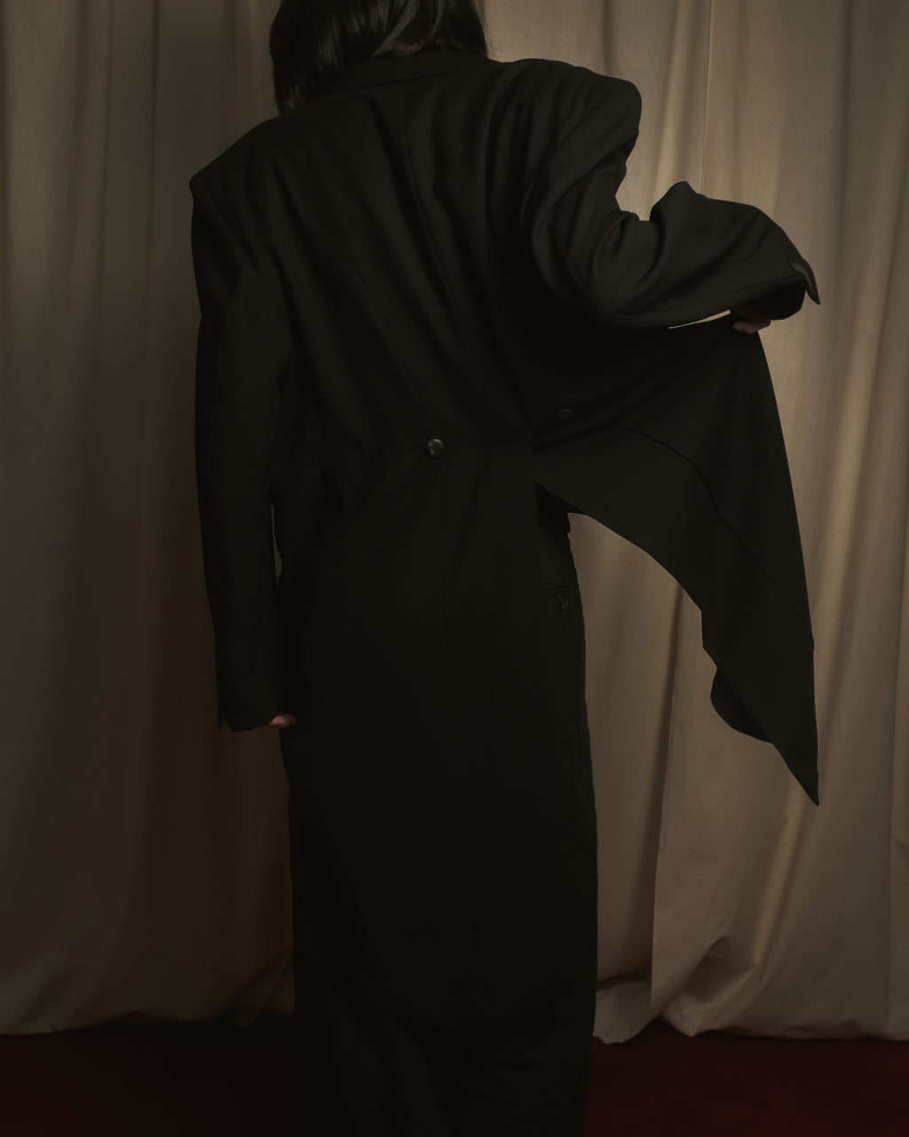 "Christian Dior MONSIEUR" Late 80s-Early 90s wool tailcoat jacket