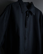 "HERMES" 90’s H-jacquard selier button shirt