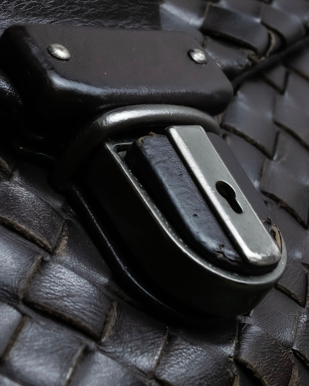 "BOTTEGA VENETA" Intrecciato design briefcase bag