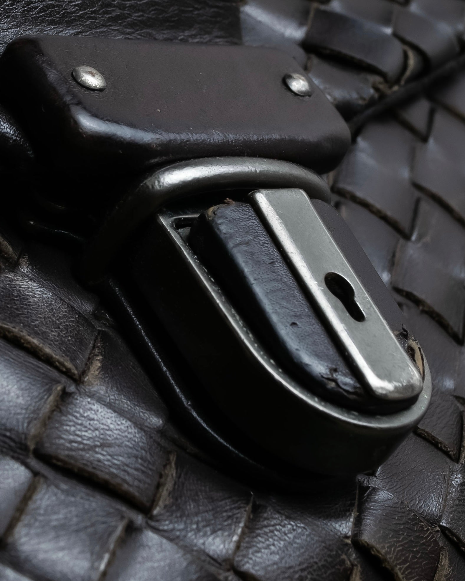 "BOTTEGA VENETA" Intrecciato design briefcase bag