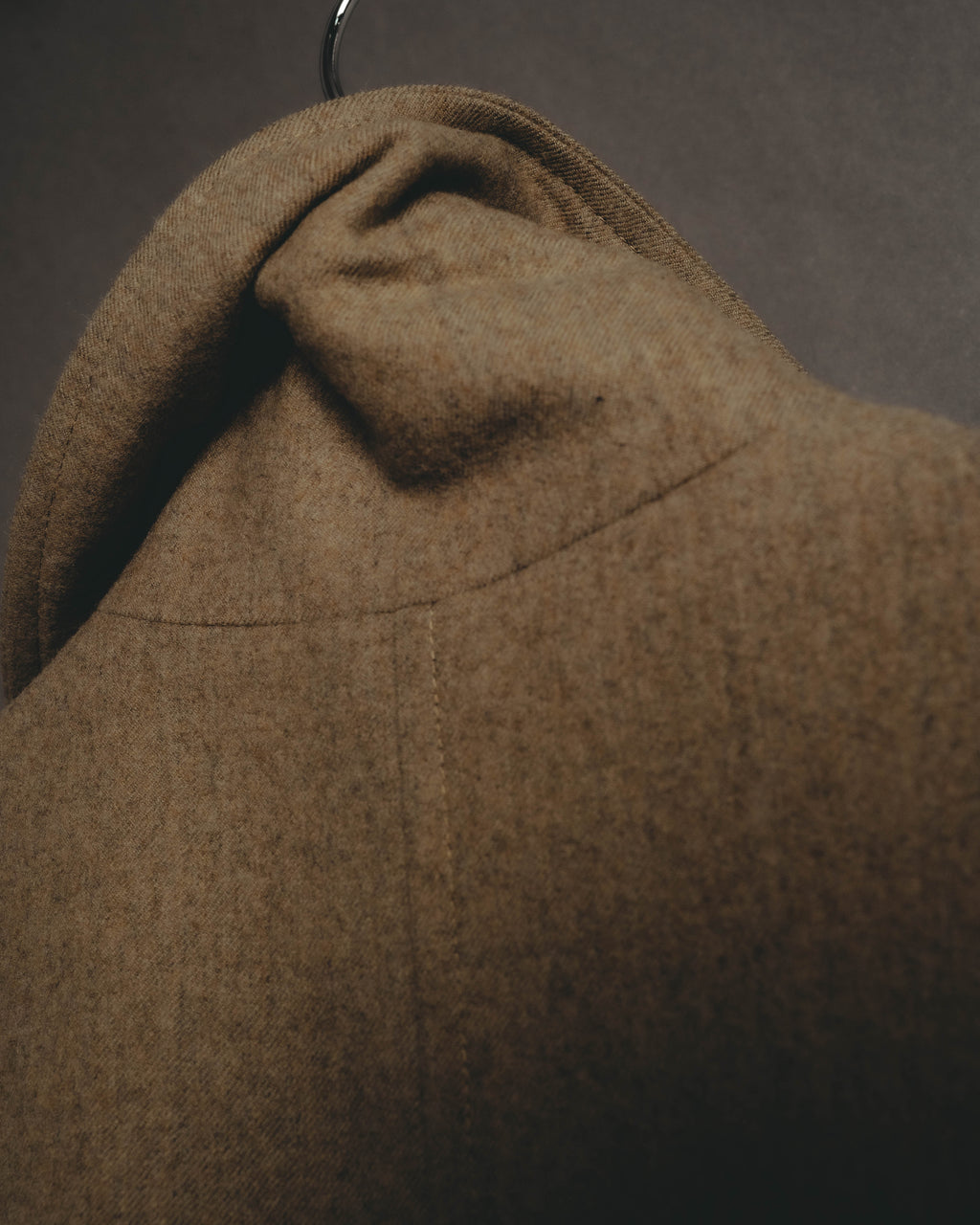 "Chloé" 70's-80's Wide-lapel double-breasted long coat