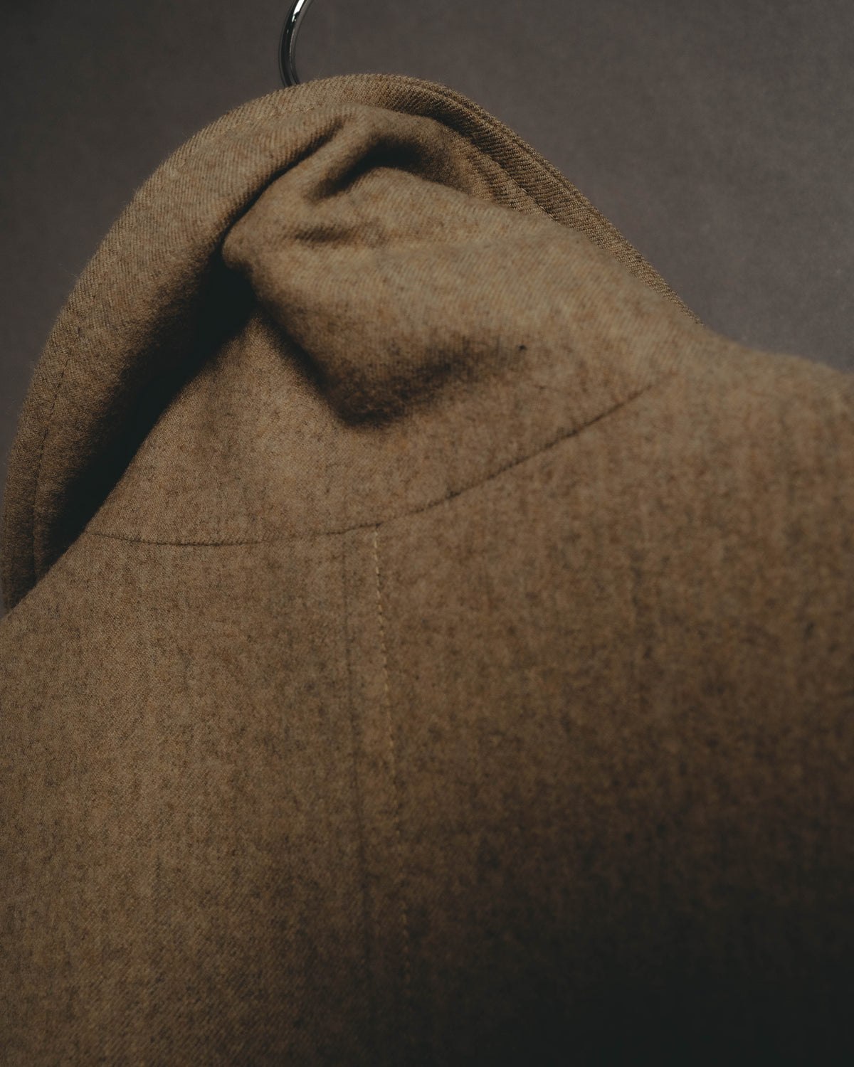 "Chloé" 70's-80's Wide-lapel double-breasted long coat