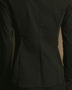 “BURBERRY” Tuxedo bib detail dress shirt