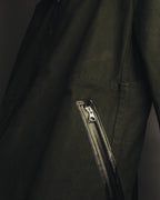 -SPECIAL- "COMME des GARÇONS HOMME" 03AW Asymmetric zip long coat