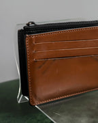 "MAISON MARGIELA" 4-tag design leather money clip