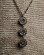 “TIFFANY & CO.” 2000’s 1837 three drop circle pendant