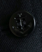 "US navy inspired lace back wide sailor pants"