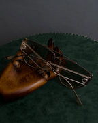 "Christian Dior" Metal acetate combination design sunglasses