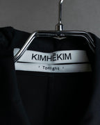 "KIMHĒKIM" Bondage corset belt design shirt dress