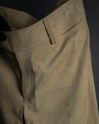 "GUCCI" Sand beige suede set up