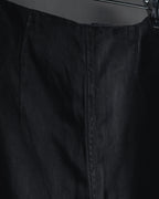 "DRIES VAN NOTEN" 10’s cupro-cotton satin long skirt