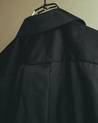 "sacai" 10's Layered lace-panel shirt blouse