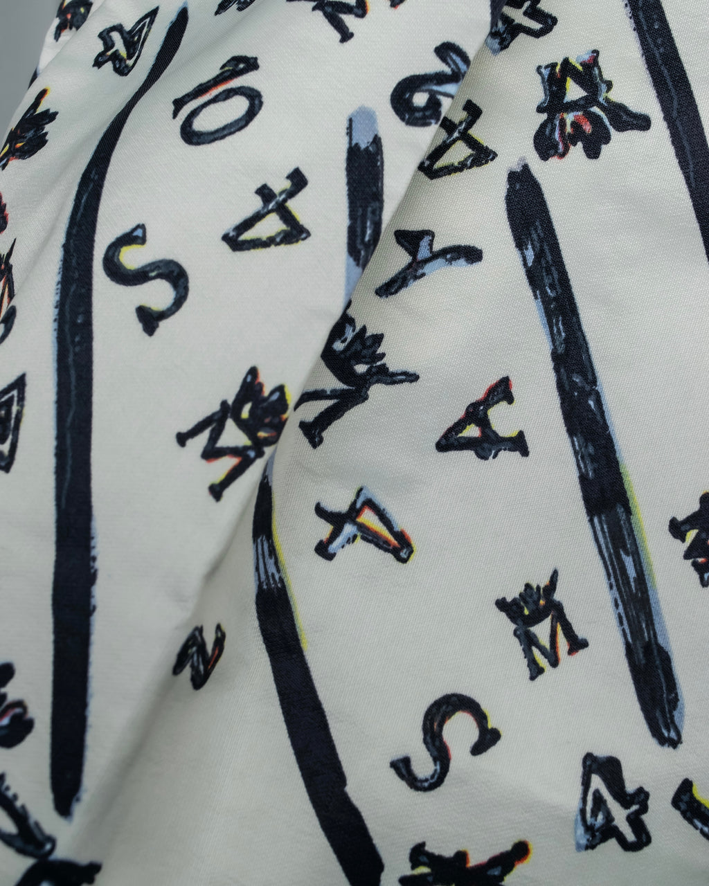 “BALENCIAGA” Number pattern designed shorts
