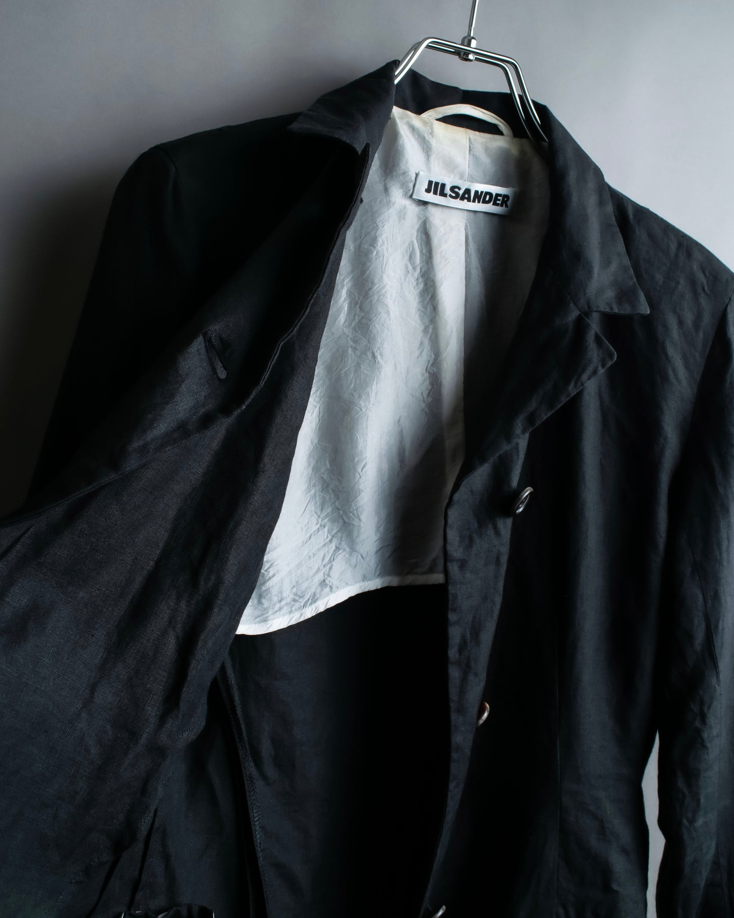 "JIL  SANDER" Washed processing 2way jacket