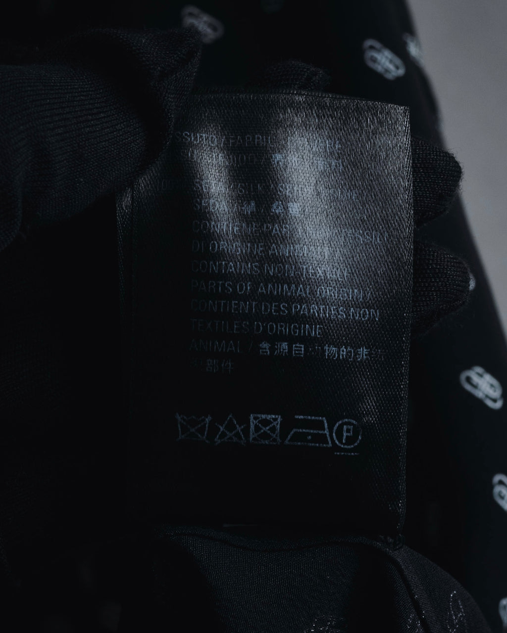 "BALENCIAGA" All-over Logo Bow-Tie Blouse