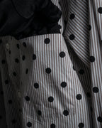 “COMME des GARÇONS HOMME DEUX” 17AW Polka dot stripe shirt