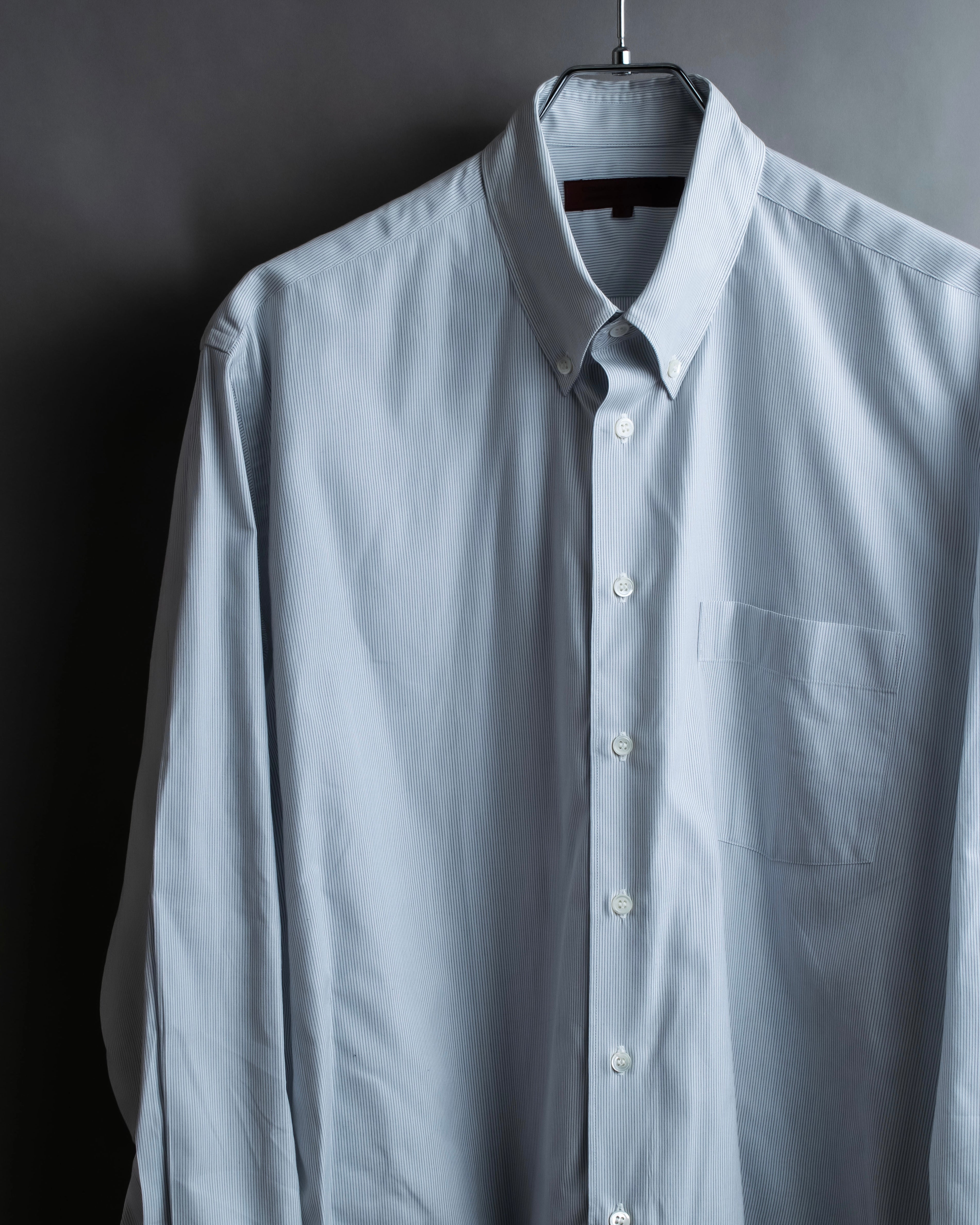 "COMME des GARCONS HOMME DEUX" Striped button-down shirt
