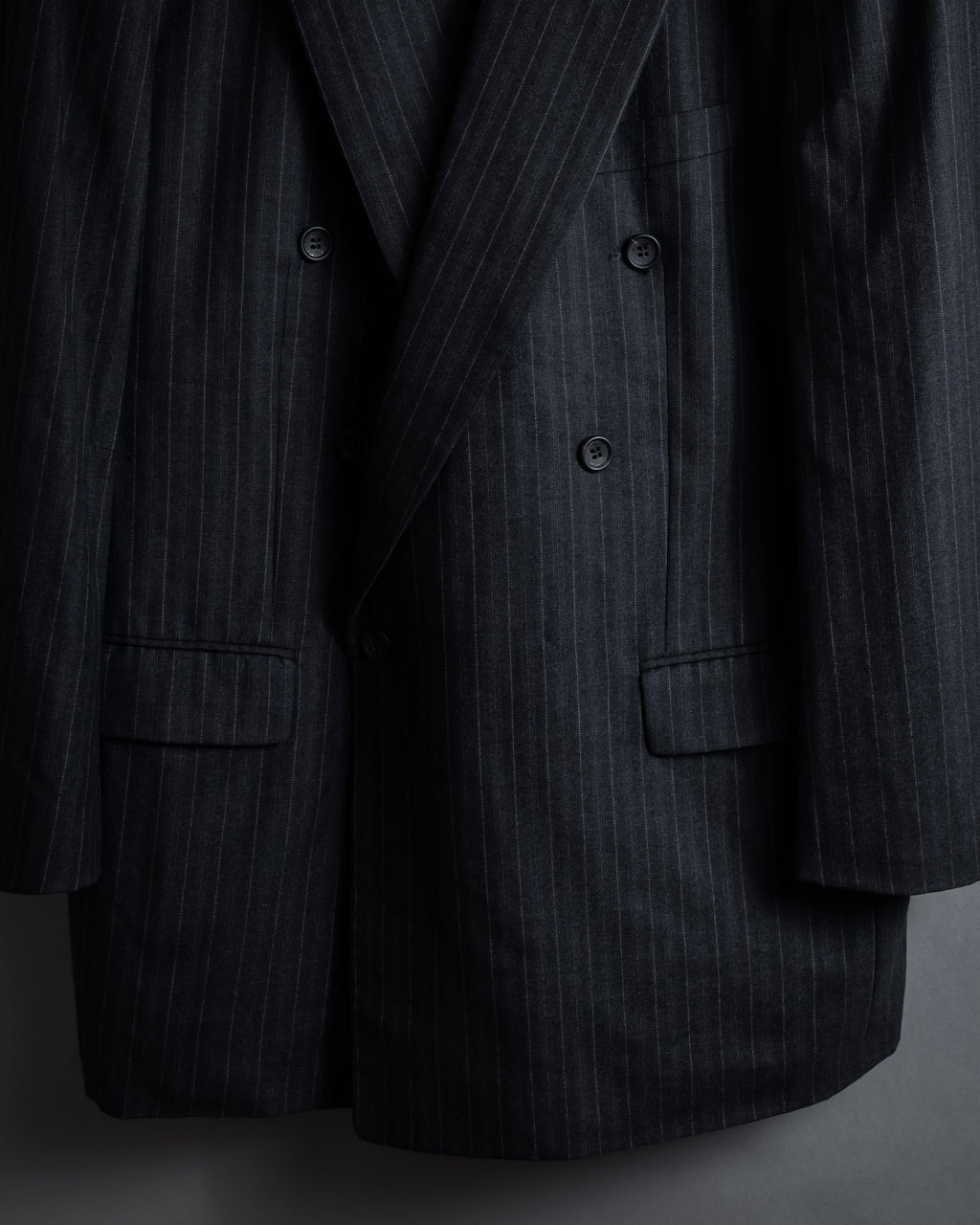 "Christian Dior" 90’s Pinstripe double breasted suit set up