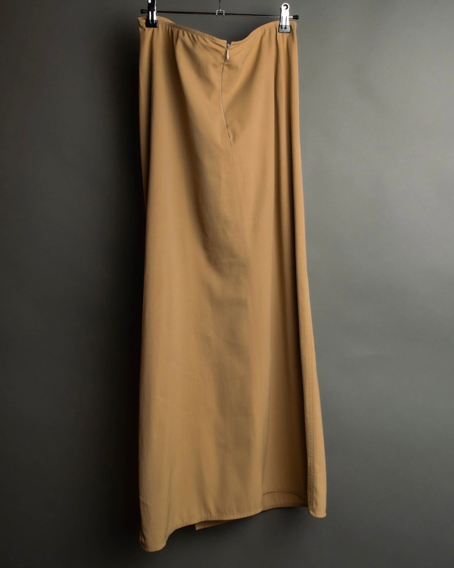 “JIL SANDER” 90’s-00’s Minimal side slit long skirt