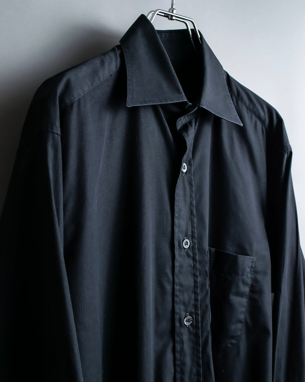 "GUCCI" Horizontal collar oversized shirt