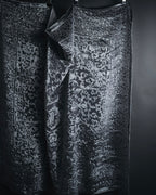 "Christian Dior" 80’s-90’s Burnout velvet arabesque logo stole