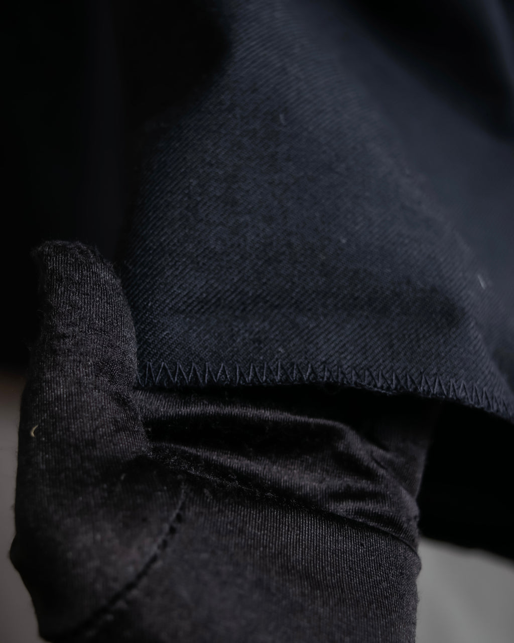 "US navy inspired lace back wide sailor pants"