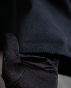 "US navy inspired lace back wide sailor pants"