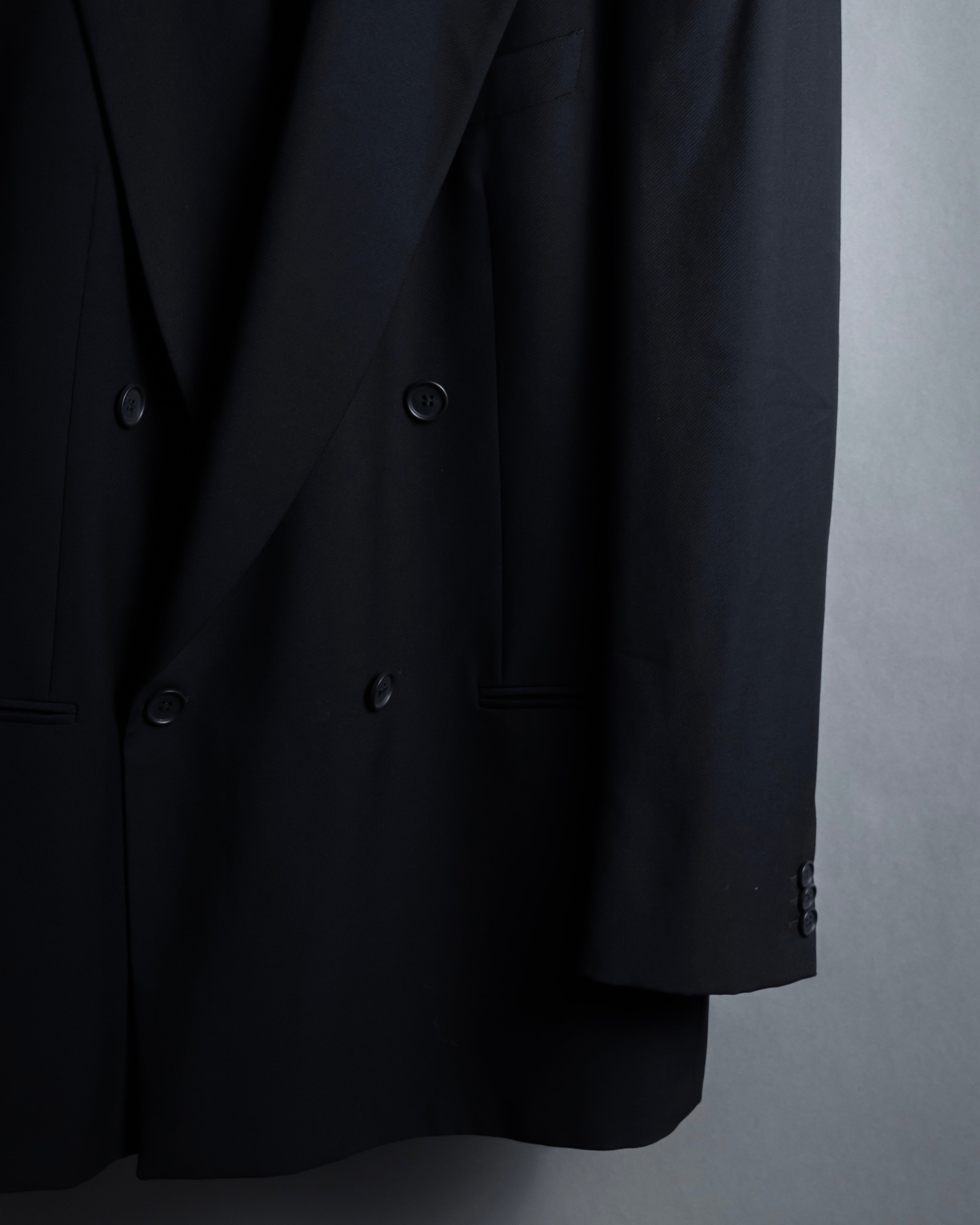 "GIORGIO ARMANI" Double-breasted classic tailoring set up