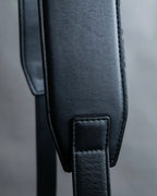 "BOTTEGA VENETA" 19AW Canvas & leather combination 2way bag