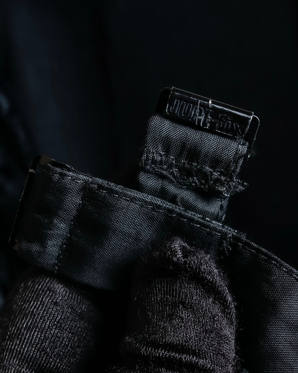 "Yves Saint Laurent Rive Gauche"
Draped neckline crushed velour dress