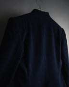 "Christian Dior" 90’s Stand-up collar shaped jacket