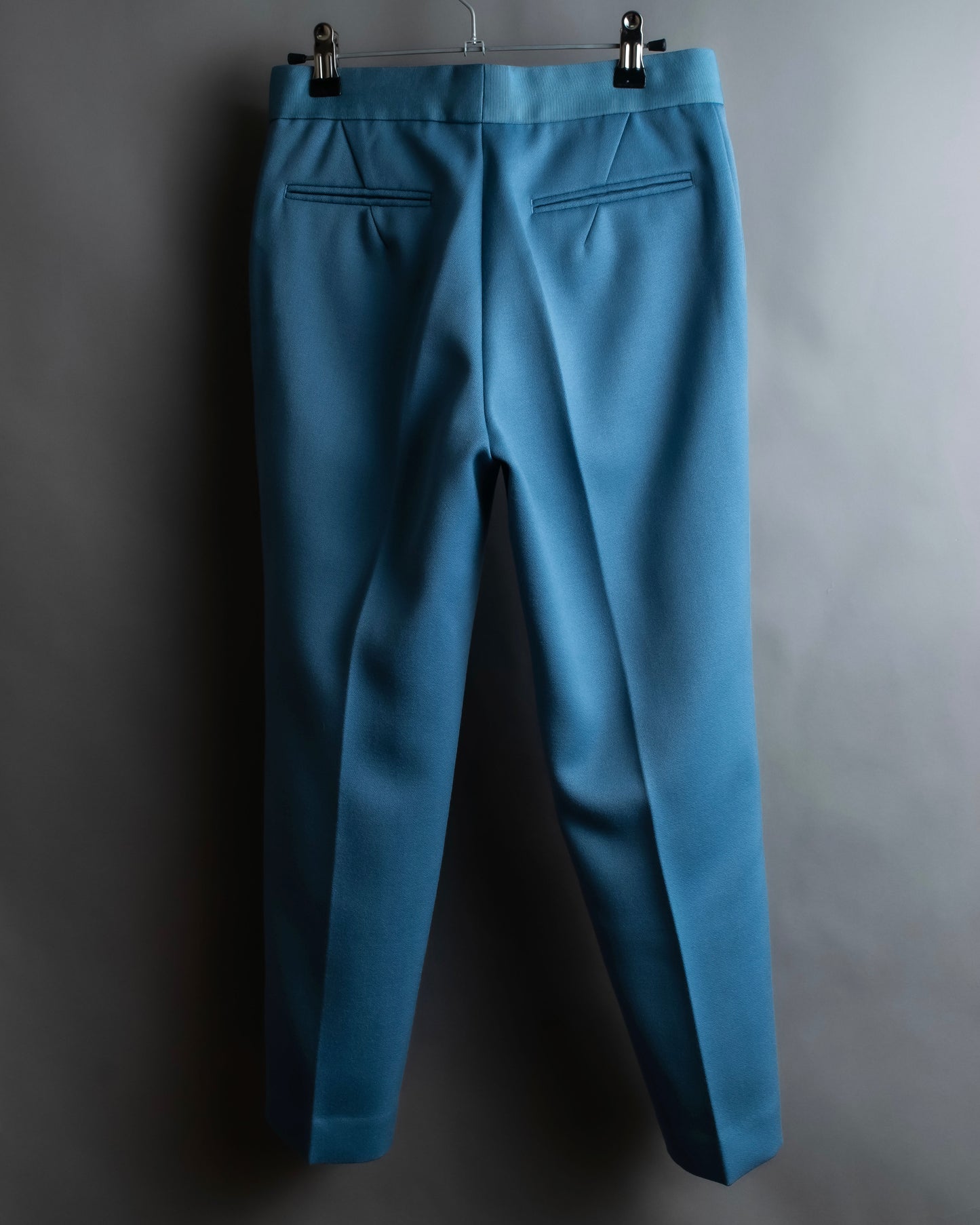 "DRAWER" Beautiful light blue tapered silhouette slacks