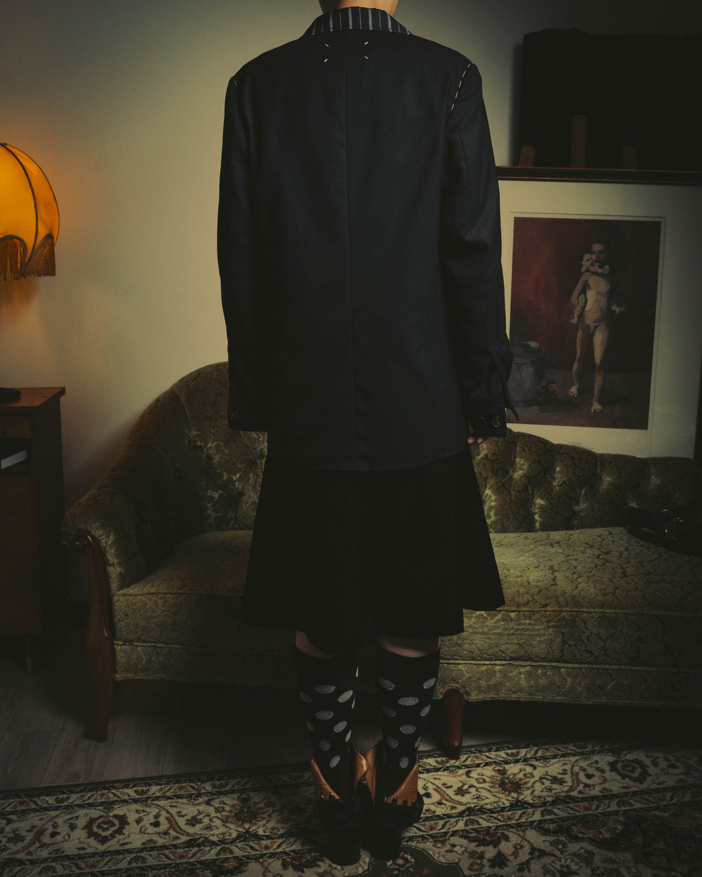 -SPECIAL- "Maison Margiela" 2021AW Reversible tailored blazer jacket