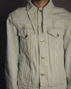 -SPECIAL- “BALENCIAGA” 2017-2018 swing denim jacket