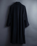 -SPECIAL- "YVES SAINT LAURENT"
80's-90's Raglan sleeves 100% angora stand collar coat