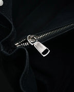 “YVES SAINT LAURENT” Late 2000s Muse Two grained leather flap hand bag