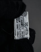 “Christian Dior MONSIEUR” 80’s-90’s Deep v-neck pure wool knit