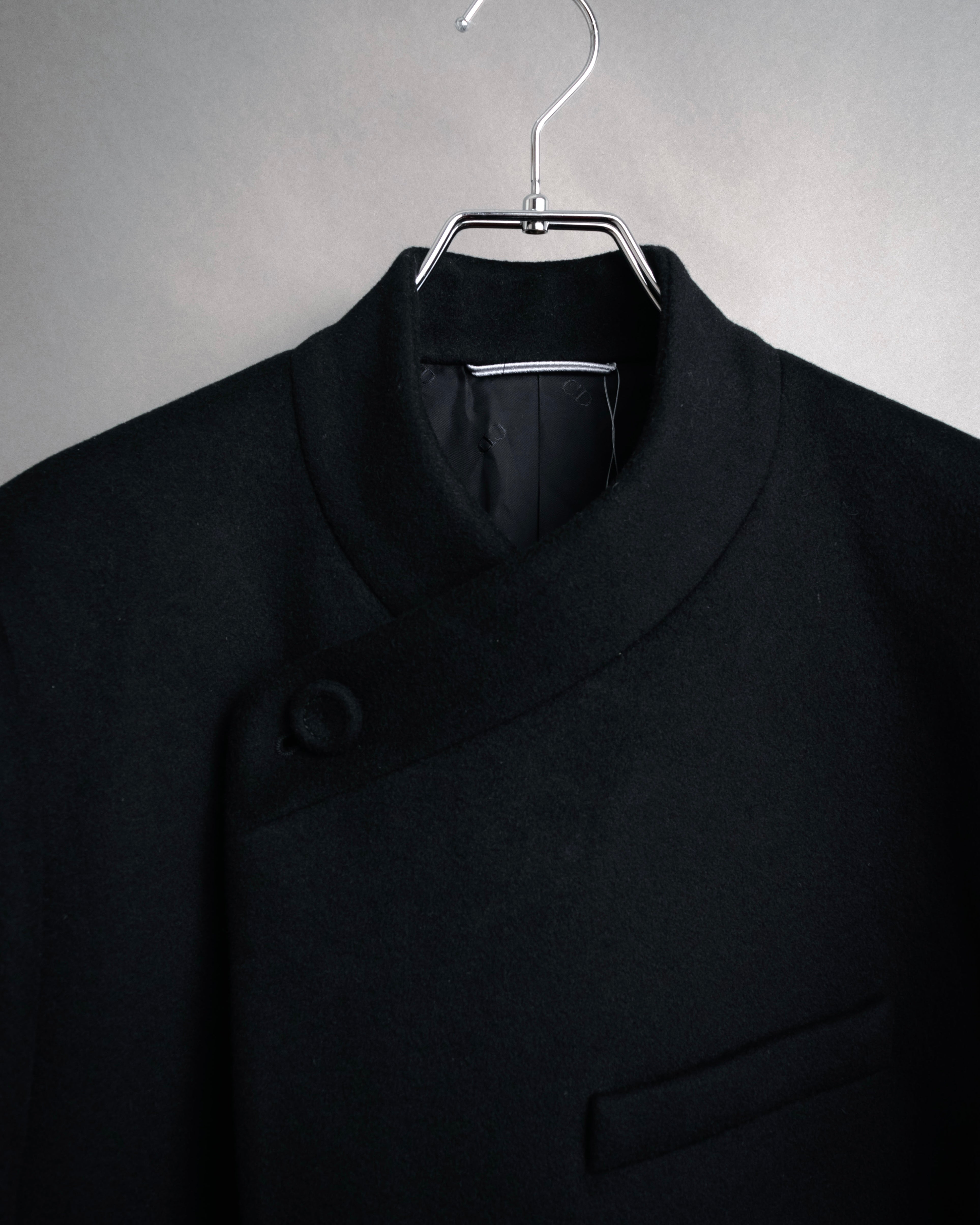 DIOR HOMME (ディオールオム) - アシンメトリー スタンドカラーコート