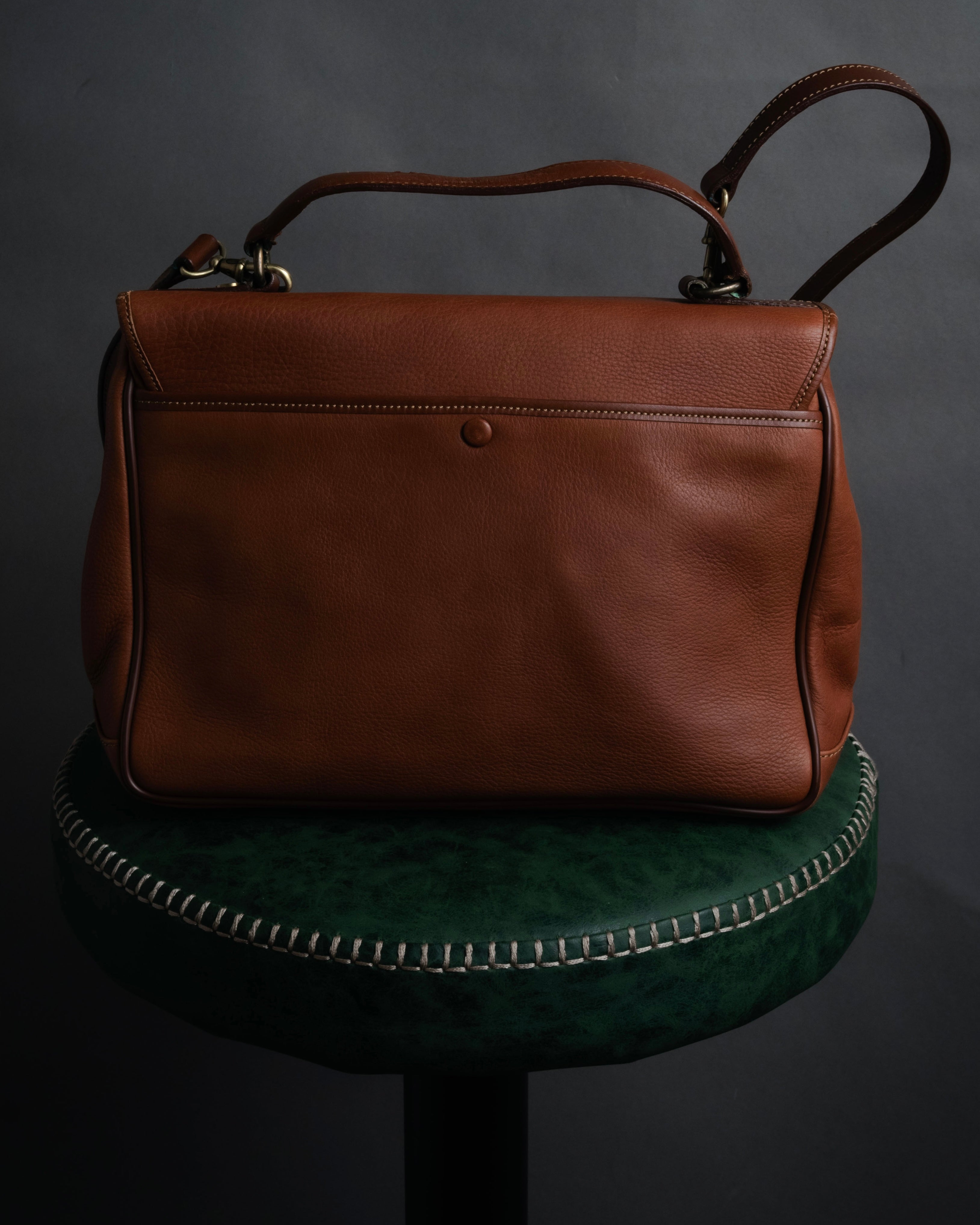 “Burberrys” 80’s-90’s Heritage leather bag