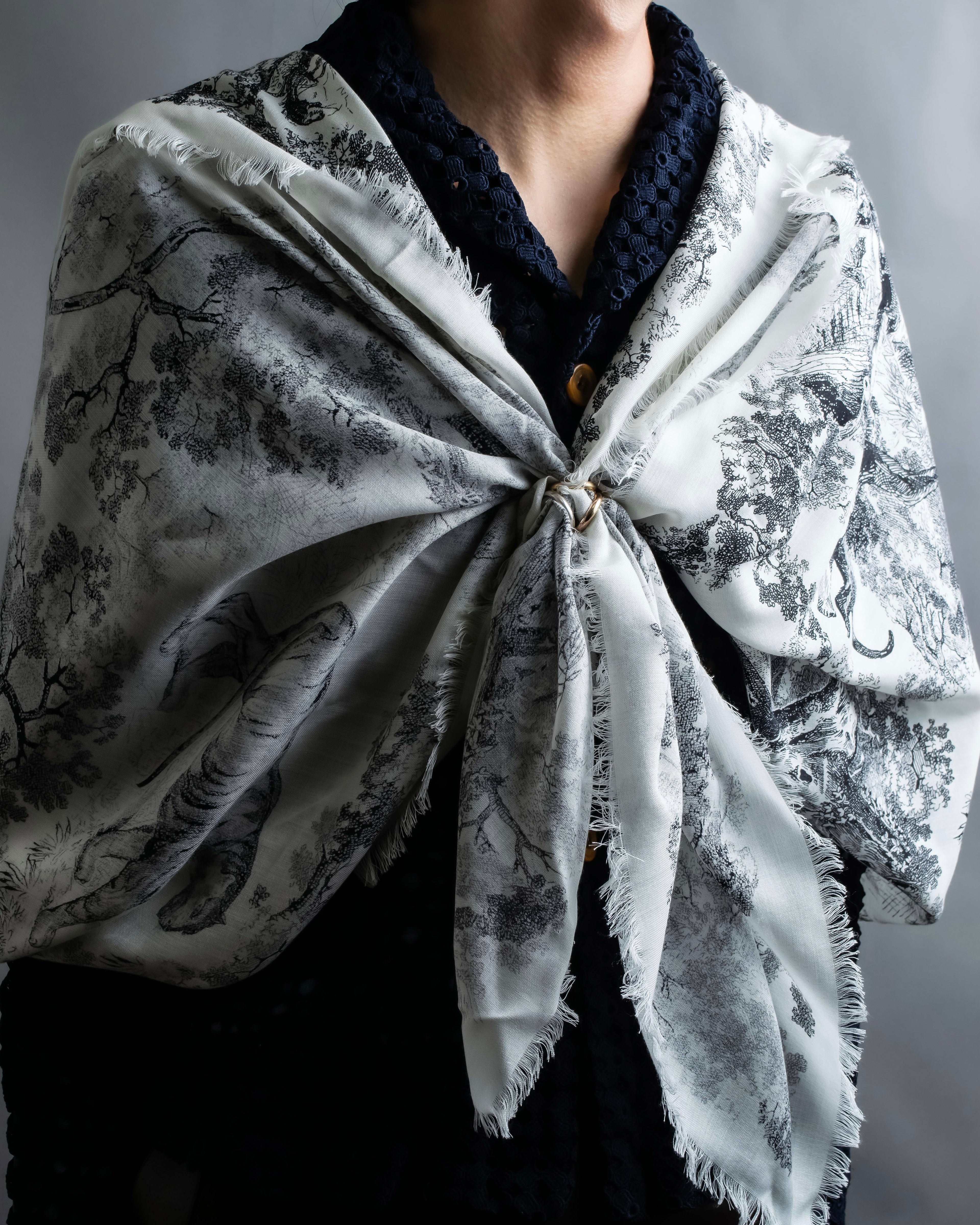 "Maison Martin Margiela" Triangle three-dimensional ring